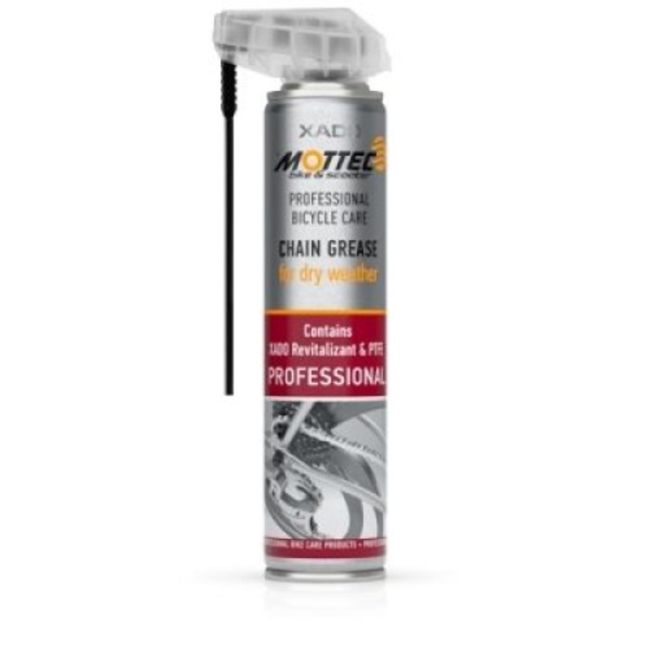 Професионална грес за вериги MOTTEC, Dry Weather, 200 мл