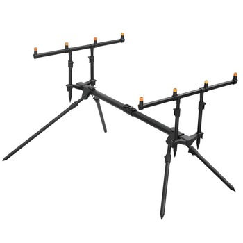 Rodpod lansete Baracuda RP10, 4 posturi, negru Rodpod lansete Baracuda RP10, 4 posturi, negru