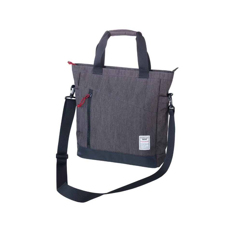 Geanta de umar - Business Shoulder Bag, Poliester, Fitness, 12 l, Gri, 35cm , 40cm