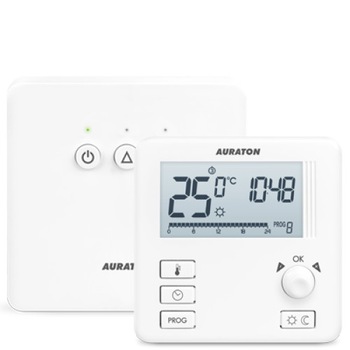 Controler de temperatura programabil wireless, Auraton 3021 H RT, alb, mod hotel Controler de temperatura programabil wireless, Auraton 3021 H RT, alb, mod hotel