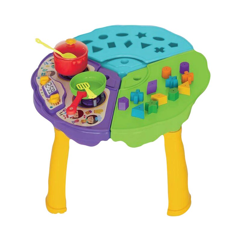 Set masuta creativa 3 in 1 Wader, 76 elemente, 59 × 19 × 35 cm