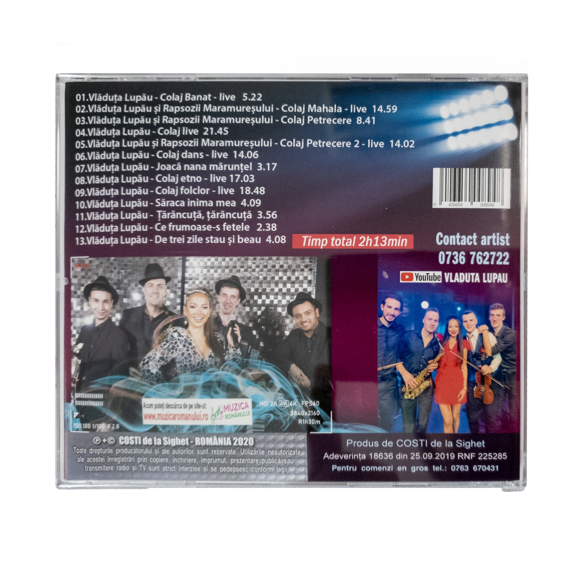 CD Vladuta Lupau Muzica de petrecere mp3 - eMAG.ro