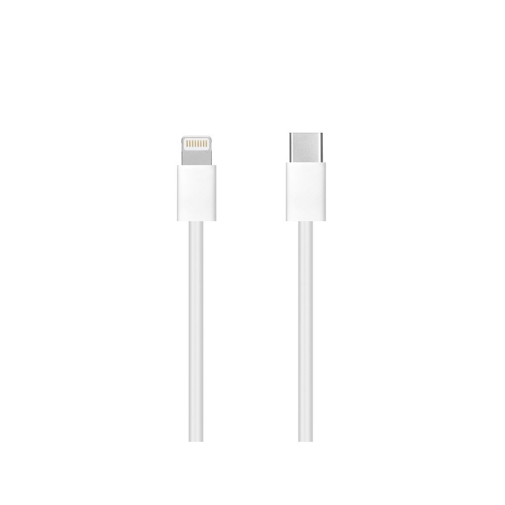 Cablu incarcare/transfer date, Mega, Lightning/USB-C, 1 m, Alb