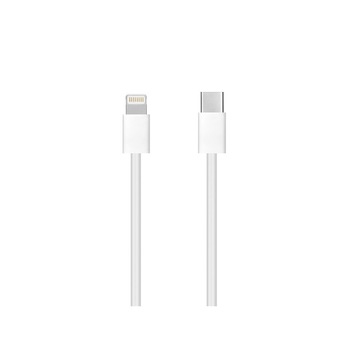 Cablu incarcare/transfer date, Mega, Lightning/USB-C, 1 m, Alb Cablu incarcare/transfer date, Mega, Lightning/USB-C, 1 m, Alb