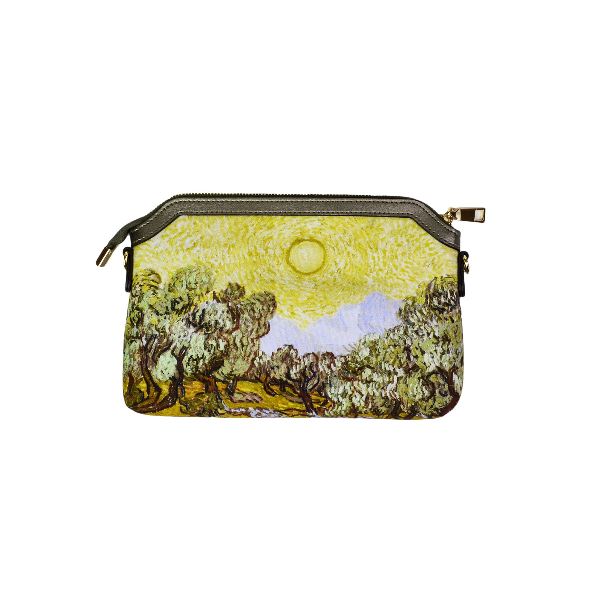 Poseta Van Gogh, 24.5 x 4.5 x 17 cm, galben