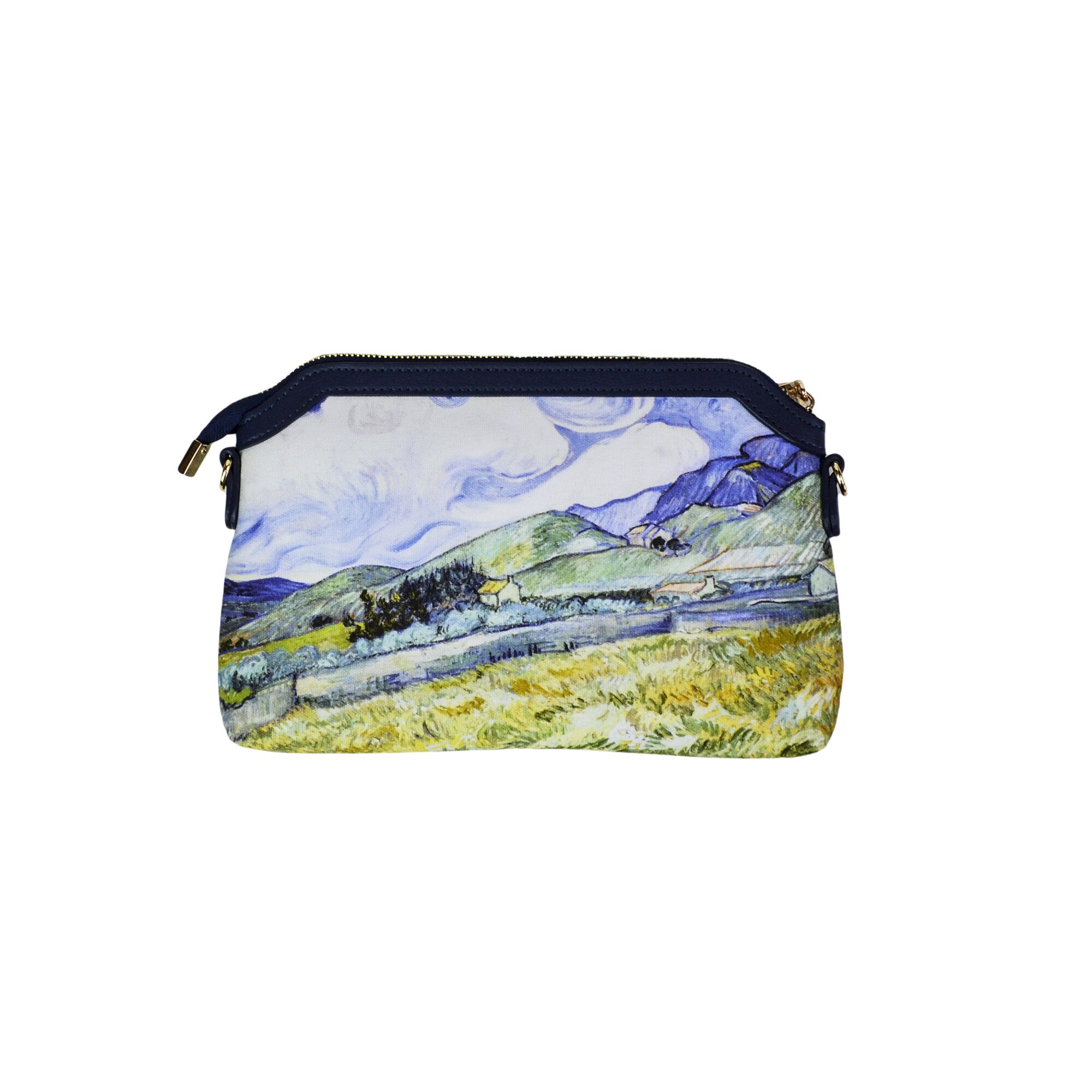 Poseta Van Gogh Sky, 24.5 x 4.5 x 17 cm, albastru