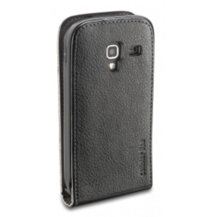 Калъф за телефон Cellular Line Flap Essential, Samsung Ace 2 I8160, Черен