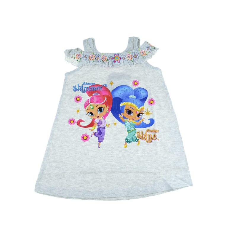 Rochie pentru fete E Plus M Shimmer Shine RFSS-2, Gri, 116 cm