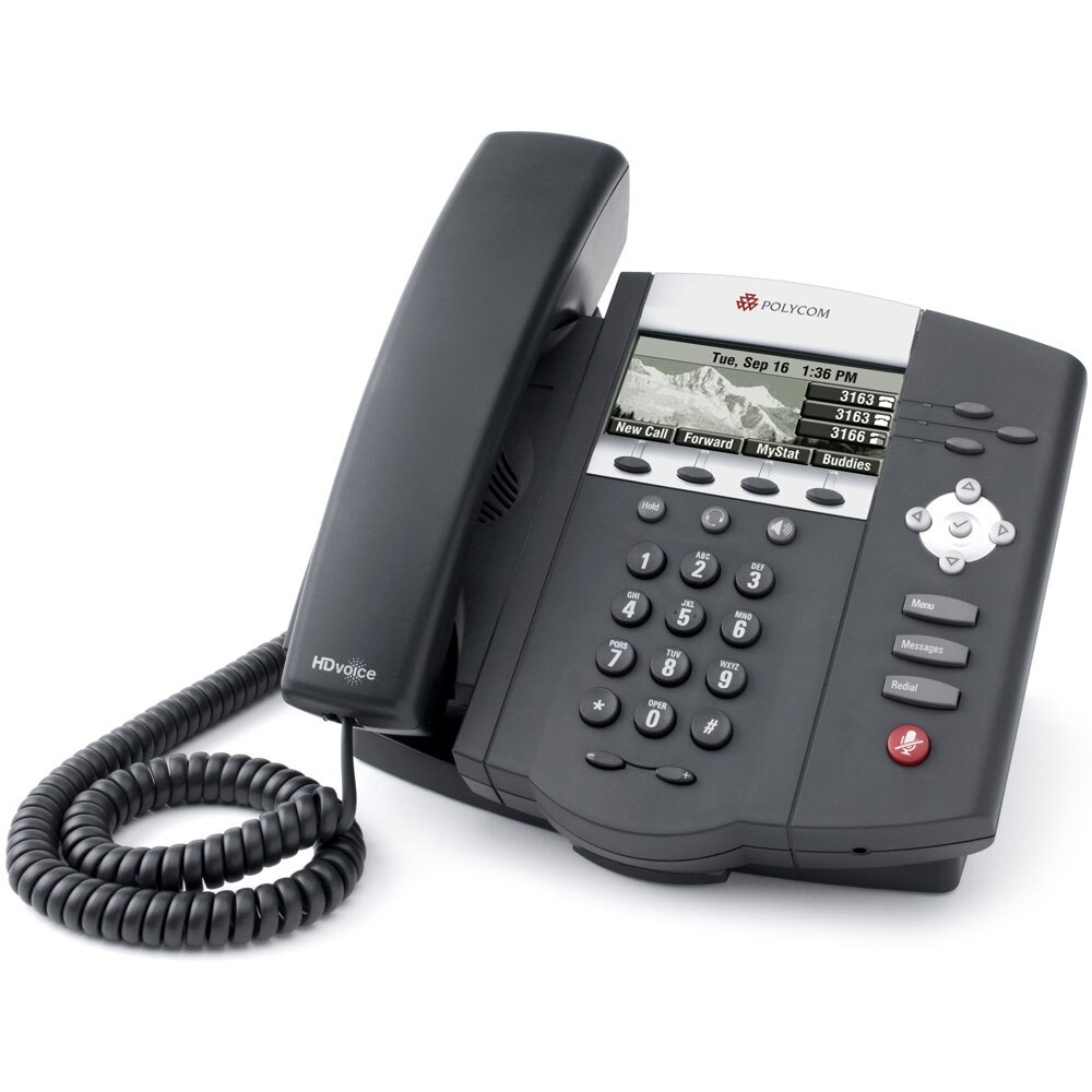 Polycom Sip Call Telefon SIP Polycom SoundPoint IP 450 PoE - eMAG.ro