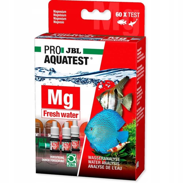 Test apa JBL ProAqua Test Mg Magnesium Fresh Water