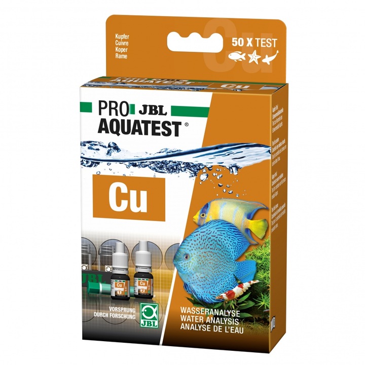 Vízteszt JBL ProAqua Test Cu Kupfer