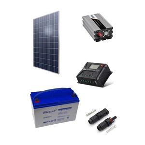 Kit Fotovoltaic Off Grid 300w Invertor 300w Emag Ro