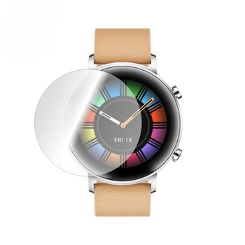 Set doua folii Smart Protection Huawei Watch GT2 42mm, kit de instalare inclus Set doua folii Smart Protection Huawei Watch GT2 42mm, kit de instalare inclus