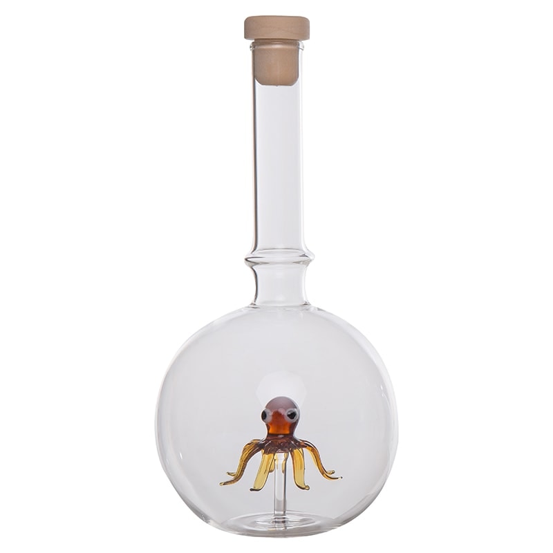 Sticla balon cu figurina caracatita 500 ml