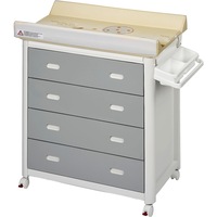Comoda de infasat Ariel, PB010_602, 95x95x47 cm, Plebani, G13