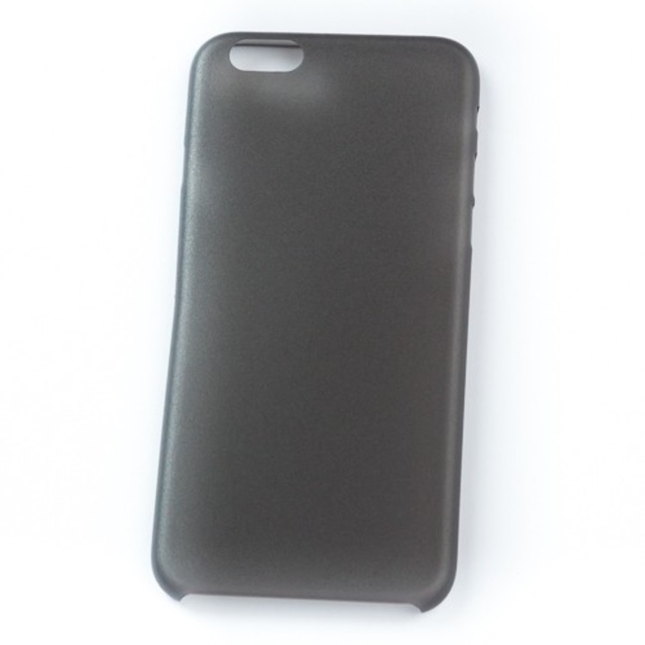 Кейс за iPhone 6, черен ултра тънък, пластмасов