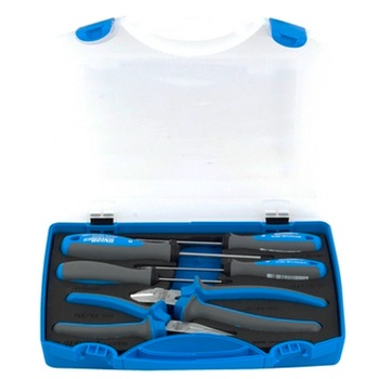 Set de cleste si surubelnita in cutie de plastic - 401PB6 Unior Set de cleste si surubelnita in cutie de plastic - 401PB6 Unior