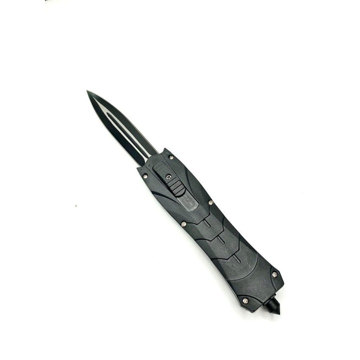 Cutit automat tip briceag cu dublu tais, 23 cm cu prindere curea