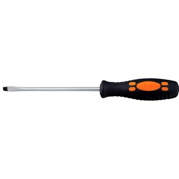 Surubelnita dreapta EvoTools, Maner ergonomic din PP + TPR, Lungime utila 100 mm, latime 6 mm Surubelnita dreapta EvoTools, Maner ergonomic din PP + TPR, Lungime utila 100 mm, latime 6 mm
