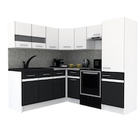 set bucatarie de colt gena new 8 st 180-210 genarom fara corp de cuptor alb gri imagen 47_0_
0