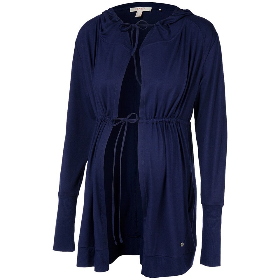 Cardigan cu gluga gravide Esprit, bleumarin, marimea S
