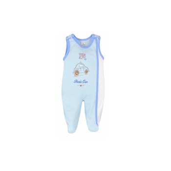 Salopeta fara maneci pentru baieti Koala Maly Sportowiek B01-048, Albastru, 68 cm Salopeta fara maneci pentru baieti Koala Maly Sportowiek B01-048, Albastru, 68 cm
