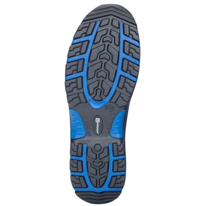 Sandale de protectie TRIMMER S1P SRC - metal free, culoare gri - albastru, marimea 43