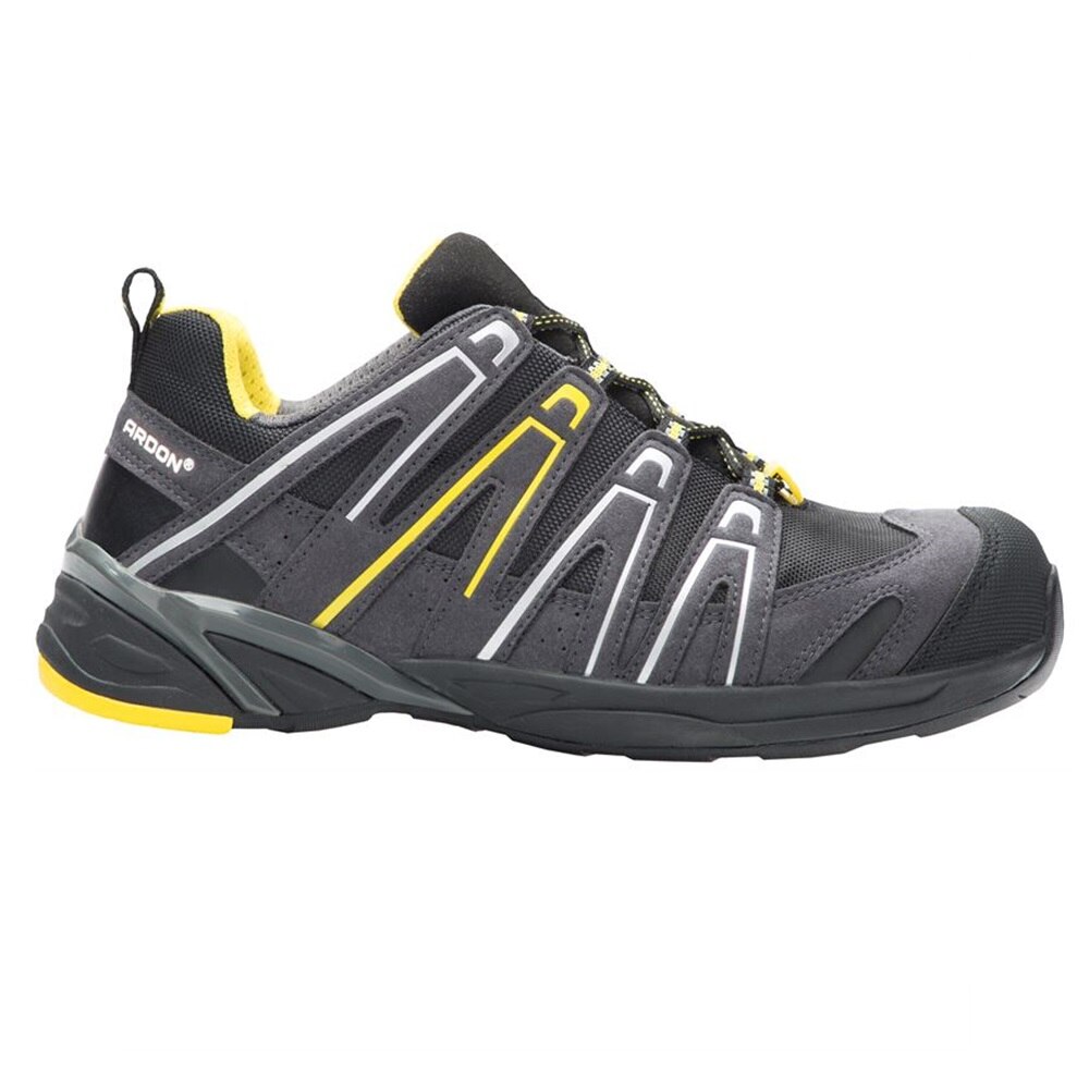 Pantofi Digger-Pro S1, Ardon, Microfibra si PU, Bombeu compozit, 41, Negru