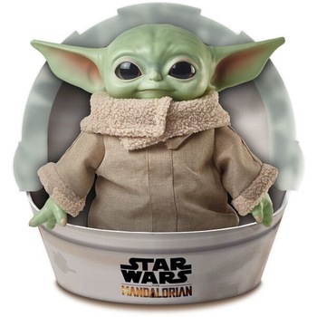 Figurina Hasbro, Star Wars, Baby Yoda, The Mandalorian Child, 29 cm Figurina Hasbro, Star Wars, Baby Yoda, The Mandalorian Child, 29 cm