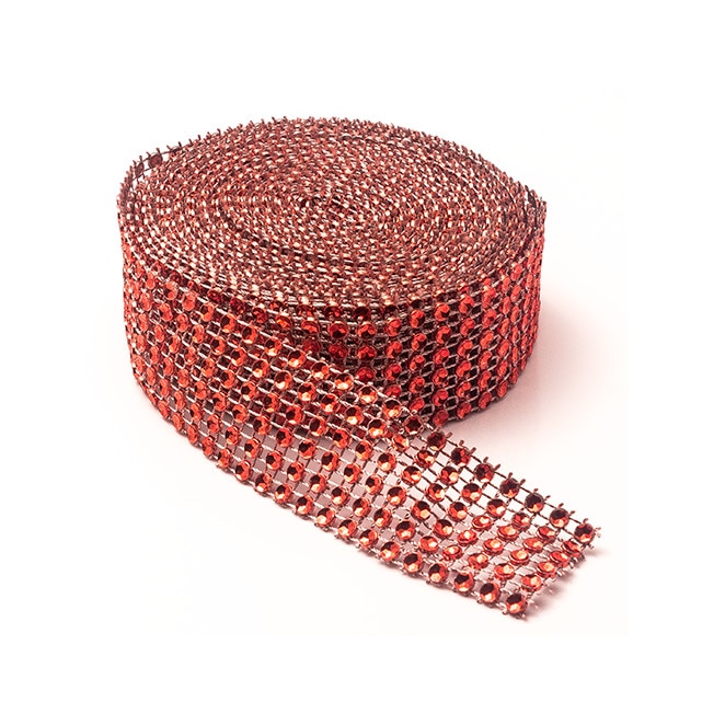 Banda cu model stras rosu - Lumea Basmelor