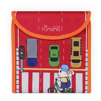 Carticica portabila educativa si creativa, cu 8 tablite Tumama®, pentru colorant si carioci, Transport, material plastic, non-toxic, varsta +3ani, rosu Carticica portabila educativa si creativa, cu 8 tablite Tumama®, pentru colorant si carioci, Transport, material plastic, non-toxic, varsta +3ani, rosu