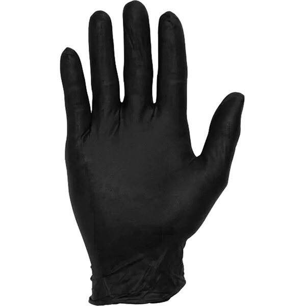 Manusi unica folosinta nitril, 100 buc/set, M, negru