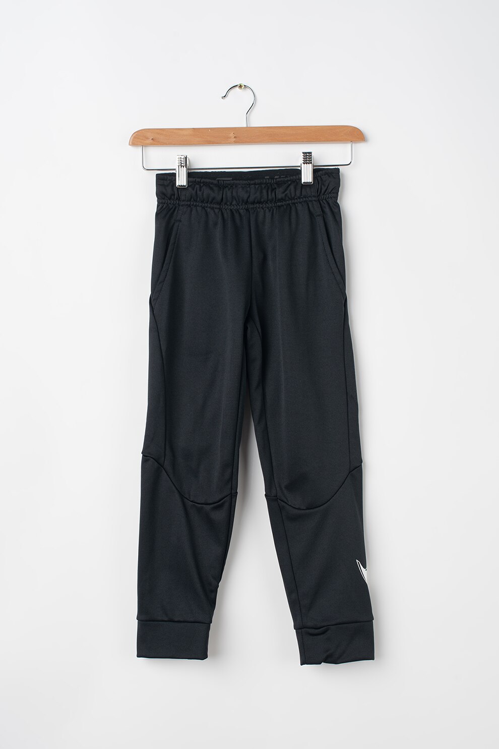 Nike, Pantaloni din jerseu cu talie elastica, pentru antrenament Thrma, Negru