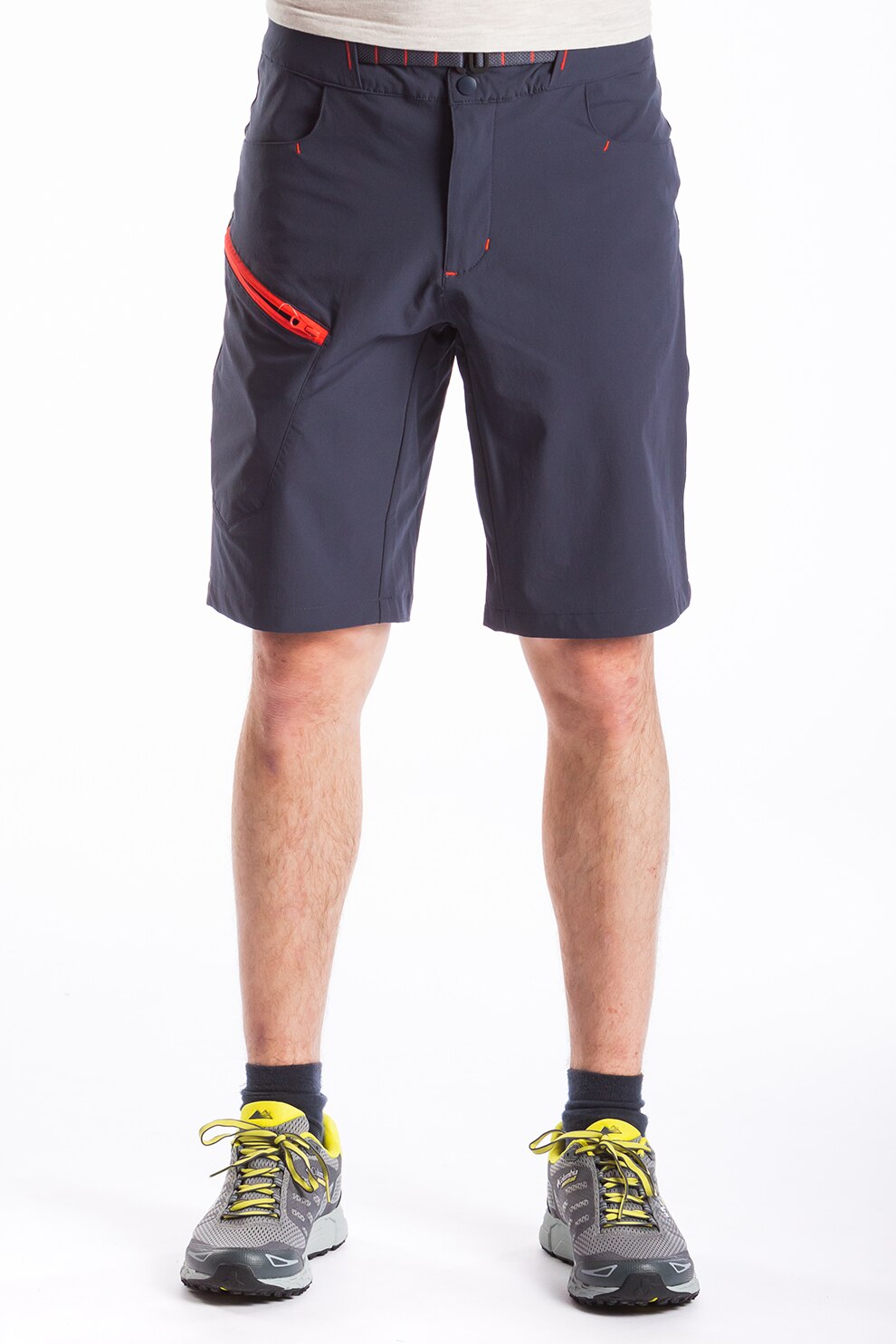 Fundango, Bermude regular fit pentru drumetii Roger, Albastru inchis