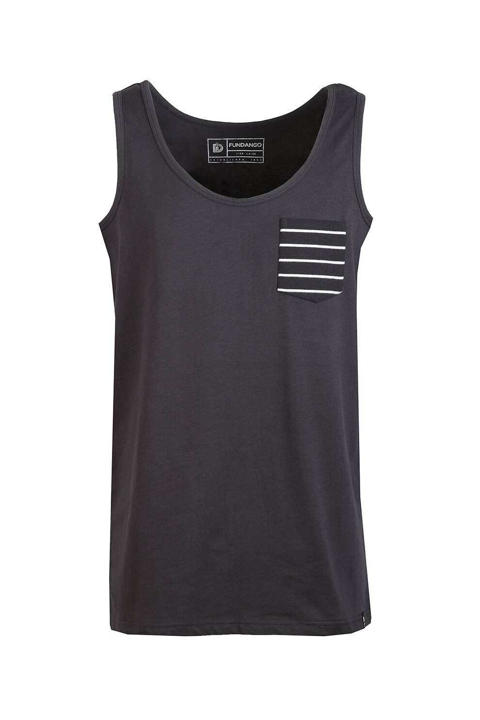 Fundango, Top cu buzunar pe piept, Gri antracit