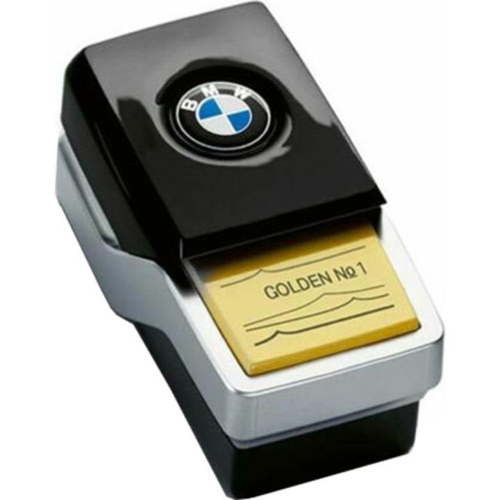 Odorizant auto original BMW Ambient Air, aroma Golden Suite No.1, pentru torpedou, compatibil BMW seriile G