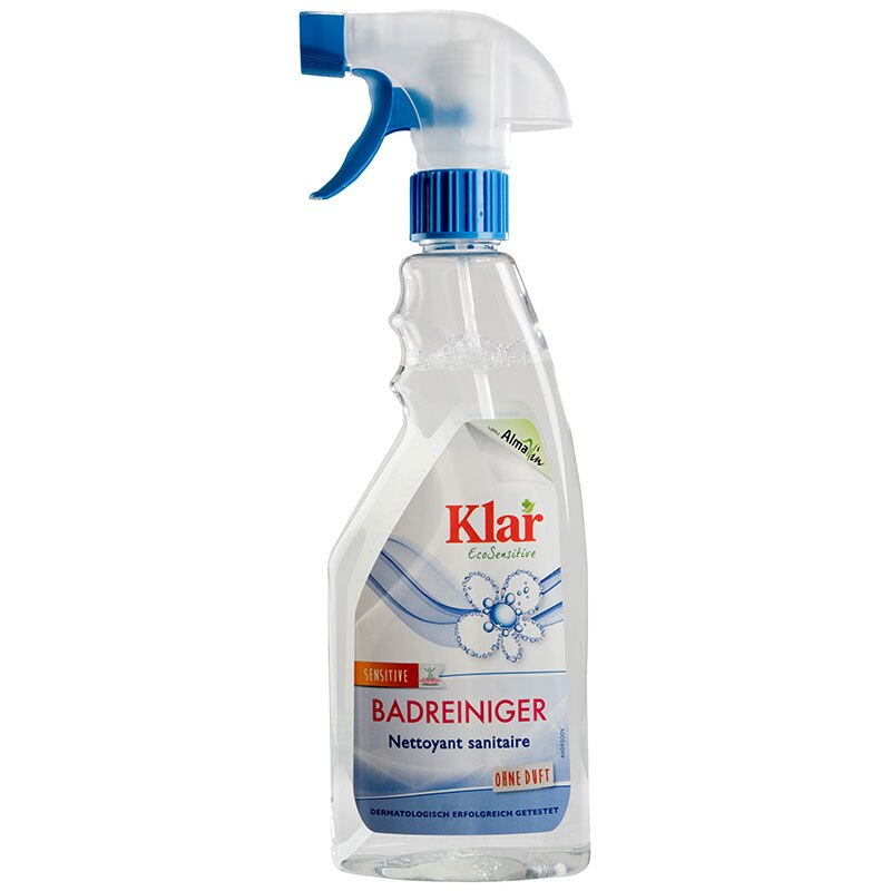 Solutie bio suprafete baie, fara parfum, Klar, 500 ml