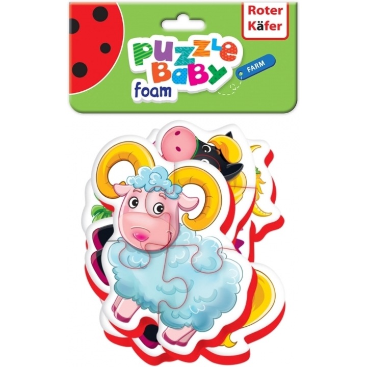 Пъзел Baby Farm Animals, 16 части, Roter Kafer