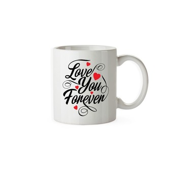 Cana Love You Forever , 330ml , mug63, Multicolor Cana Love You Forever , 330ml , mug63, Multicolor