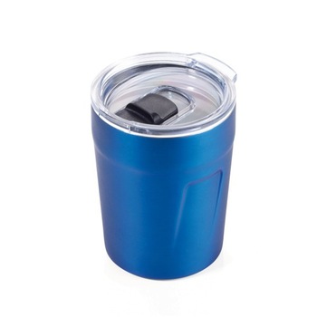 Cana termos - Espresso Doppio, Inox, 160 ml, Albastru Cana termos - Espresso Doppio, Inox, 160 ml, Albastru