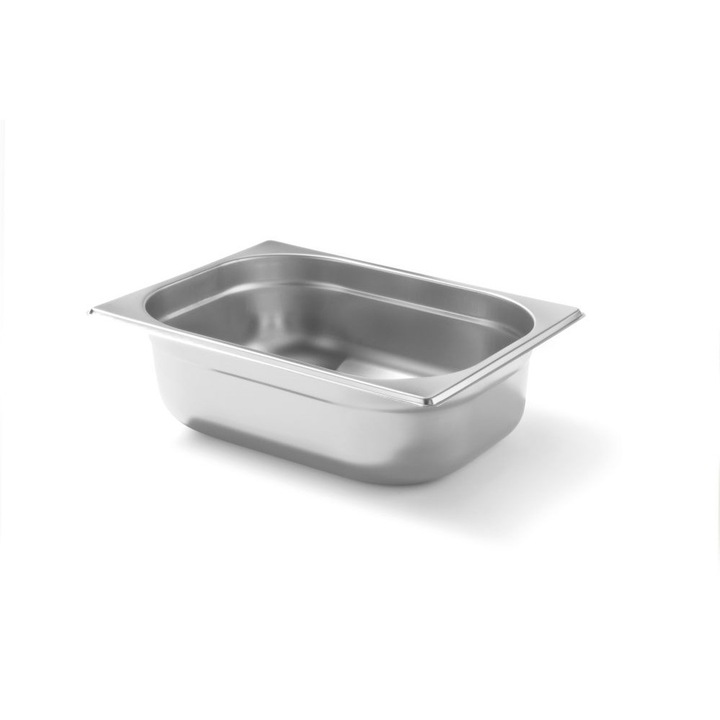 GN 1/2 tartály, magasság 150 mm, rozsdamentes acél - Hendi 800348