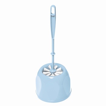 Perie WC, cu suport, Olimp, bleu Perie WC, cu suport, Olimp, bleu