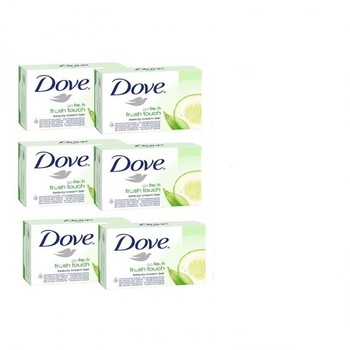 Pachet 6x Sapun DOVE GO Fresh, 100 g, Parfum de Castravete si Ceai Verde Pachet 6x Sapun DOVE GO Fresh, 100 g, Parfum de Castravete si Ceai Verde