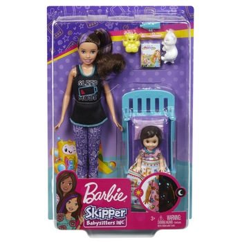 Set de joaca Barbie - Skipper, Mergem la nani