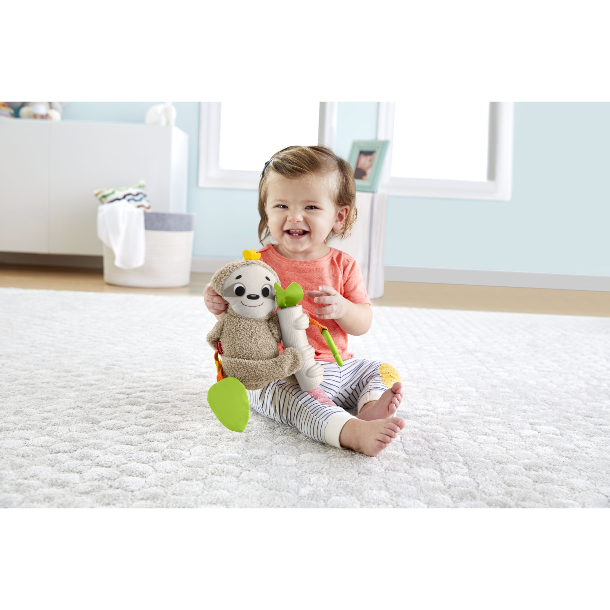 Бебешка играчка Fisher Price - Ленивец - eMAG.bg