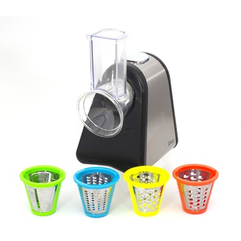 Razatoare & Feliator Zilan Fresh, Putere 200W, 4 accesorii, Inox Razatoare & Feliator Zilan Fresh, Putere 200W, 4 accesorii, Inox