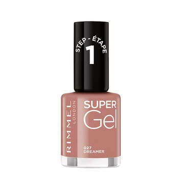 Lac de unghii Rimmel Super Gel 027 Dreamer, 12 ml Lac de unghii Rimmel Super Gel 027 Dreamer, 12 ml