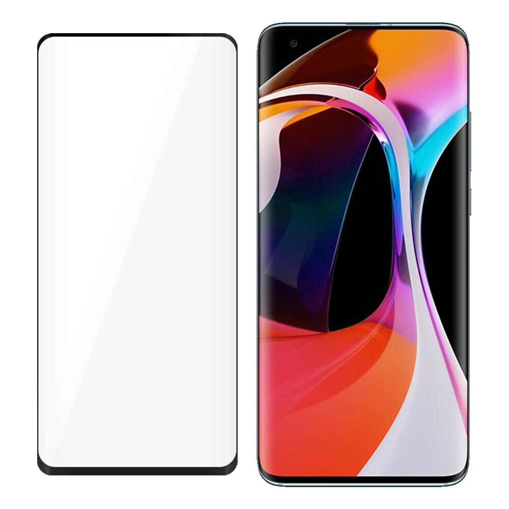 Folie Sticla 3MK HardGlass Max pentru Xiaomi Mi 10, 3D, Full Cover, Negru