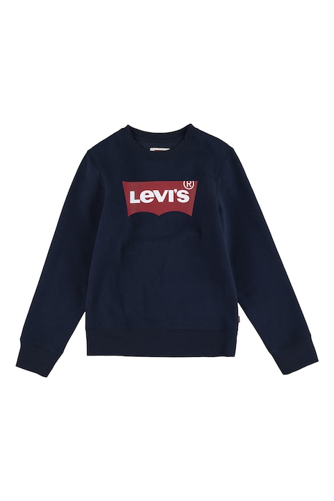 Levi's, Logós pulóver, Piros/Fehér/Sötétkék