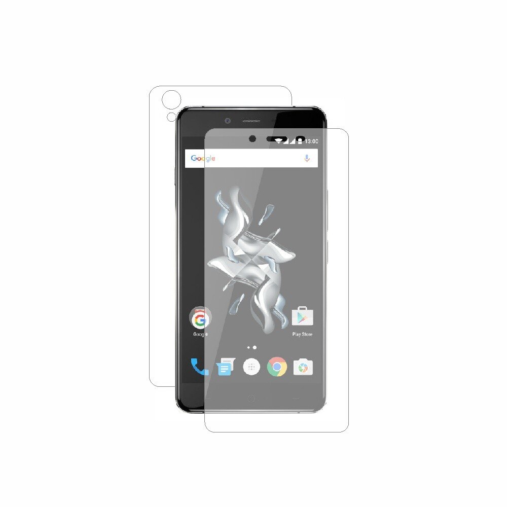 Folie de protectie Clasic Smart Protection OnePlus X fullbody,protectie completa ecran si spate+Smart Spray®,Smart Squeegee®,instructiuni instalare si microfibra incluse